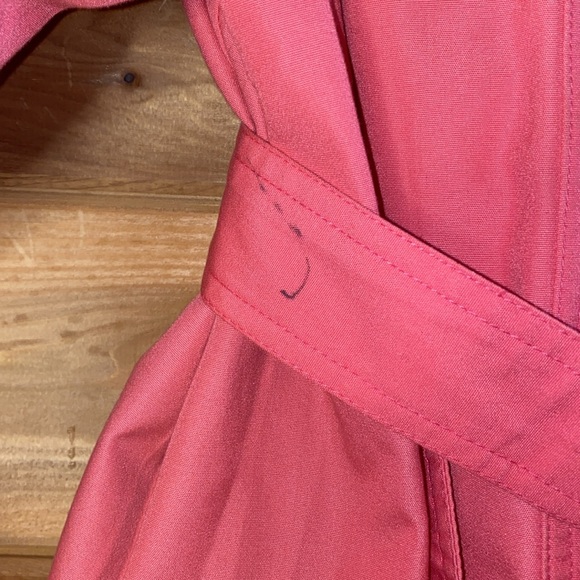 VINTAGE PINK TRENCH - Picture 4 of 6